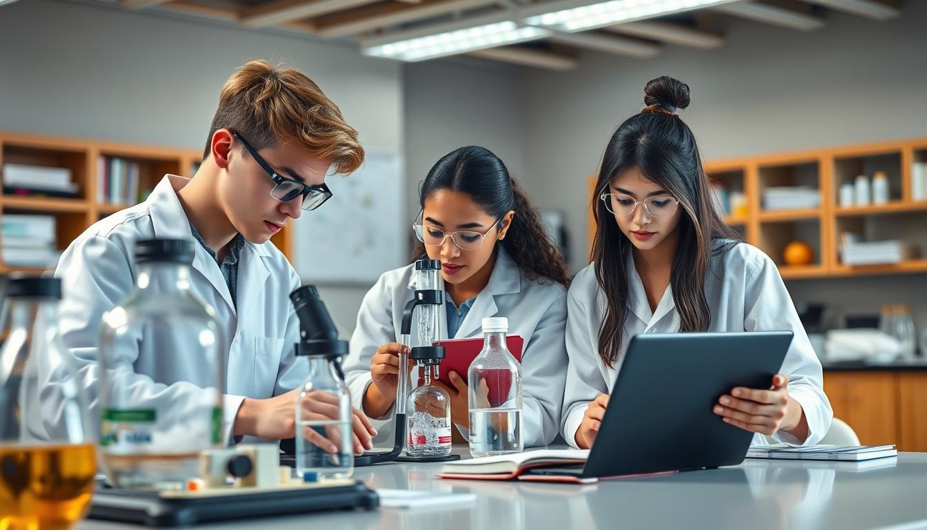 Students and educational resources in a modern learning environment