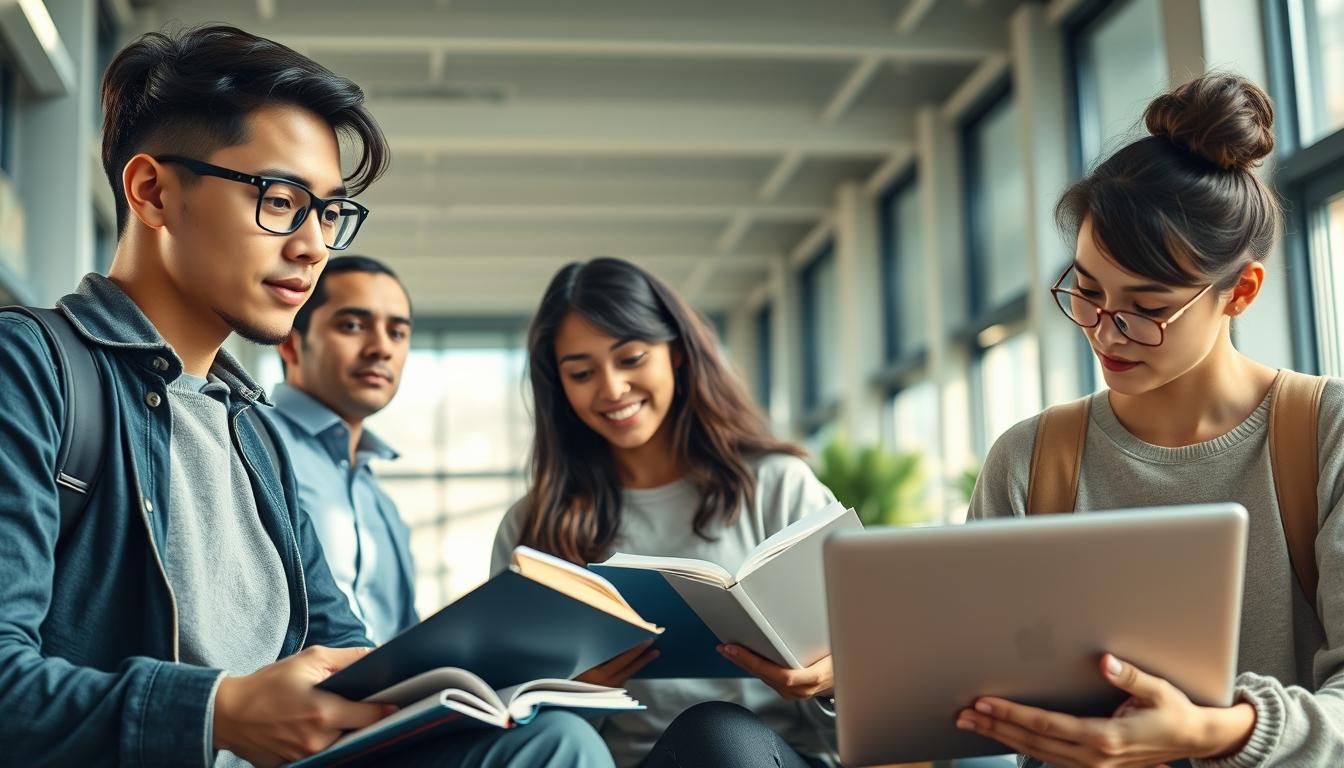 Organized study environment supporting productive learning